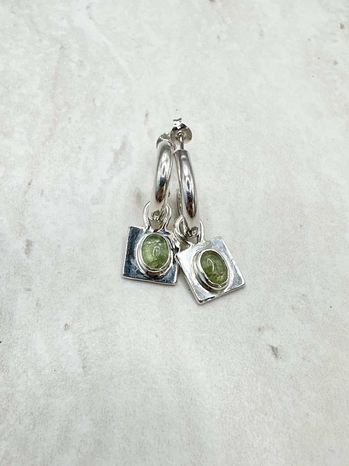 Tourmaline Charms Silver