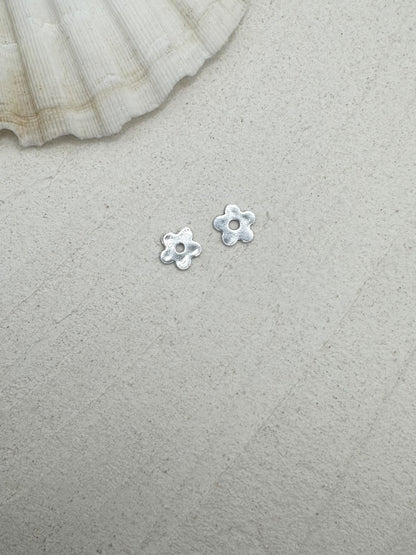 Little Flower Charms on Gold