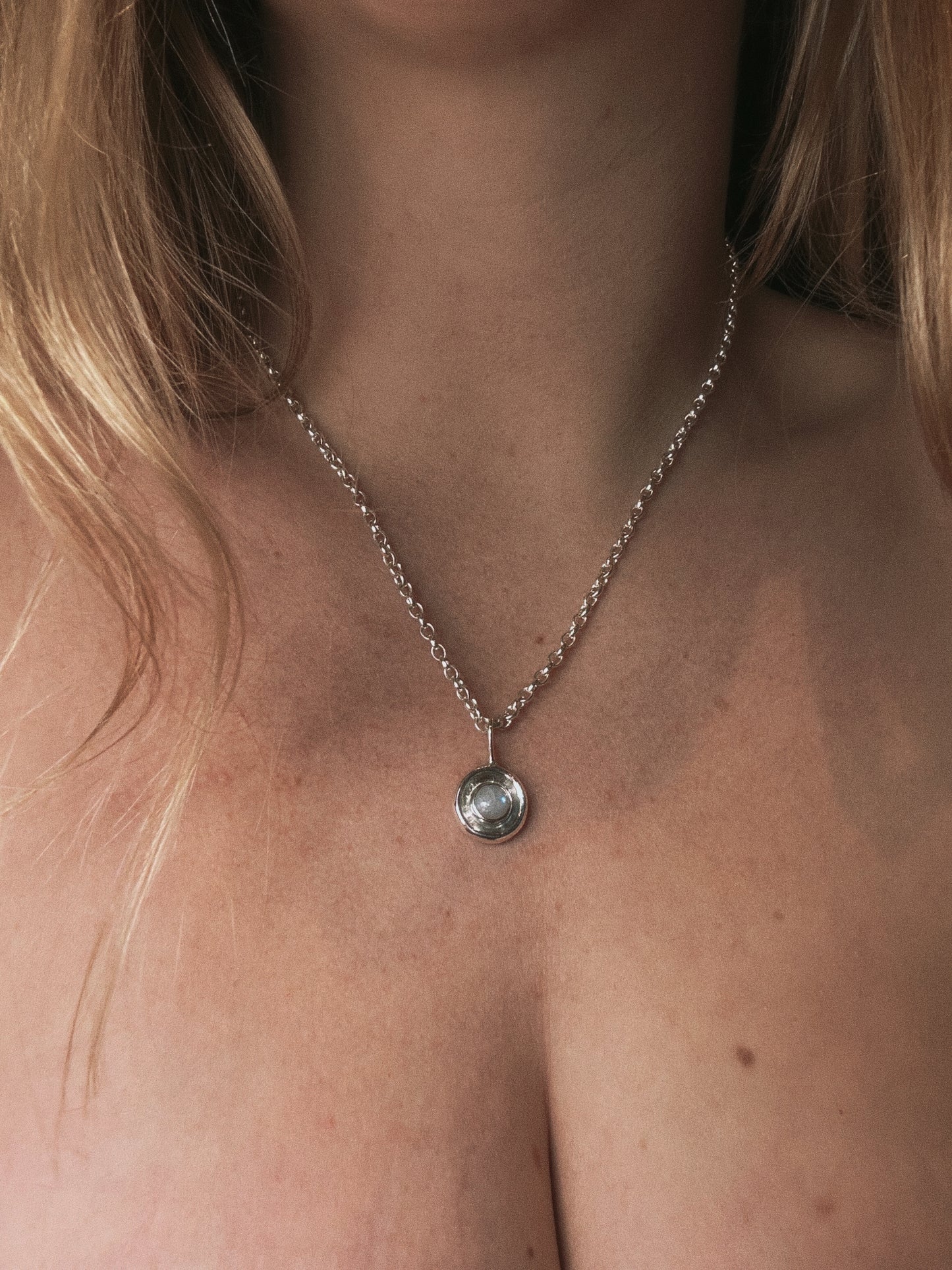 Moondance Pendant Silver & Moonstone