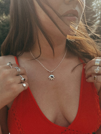 Sterling Silver Flower Ring