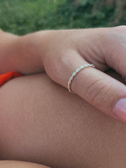 Twisted Stacking Ring