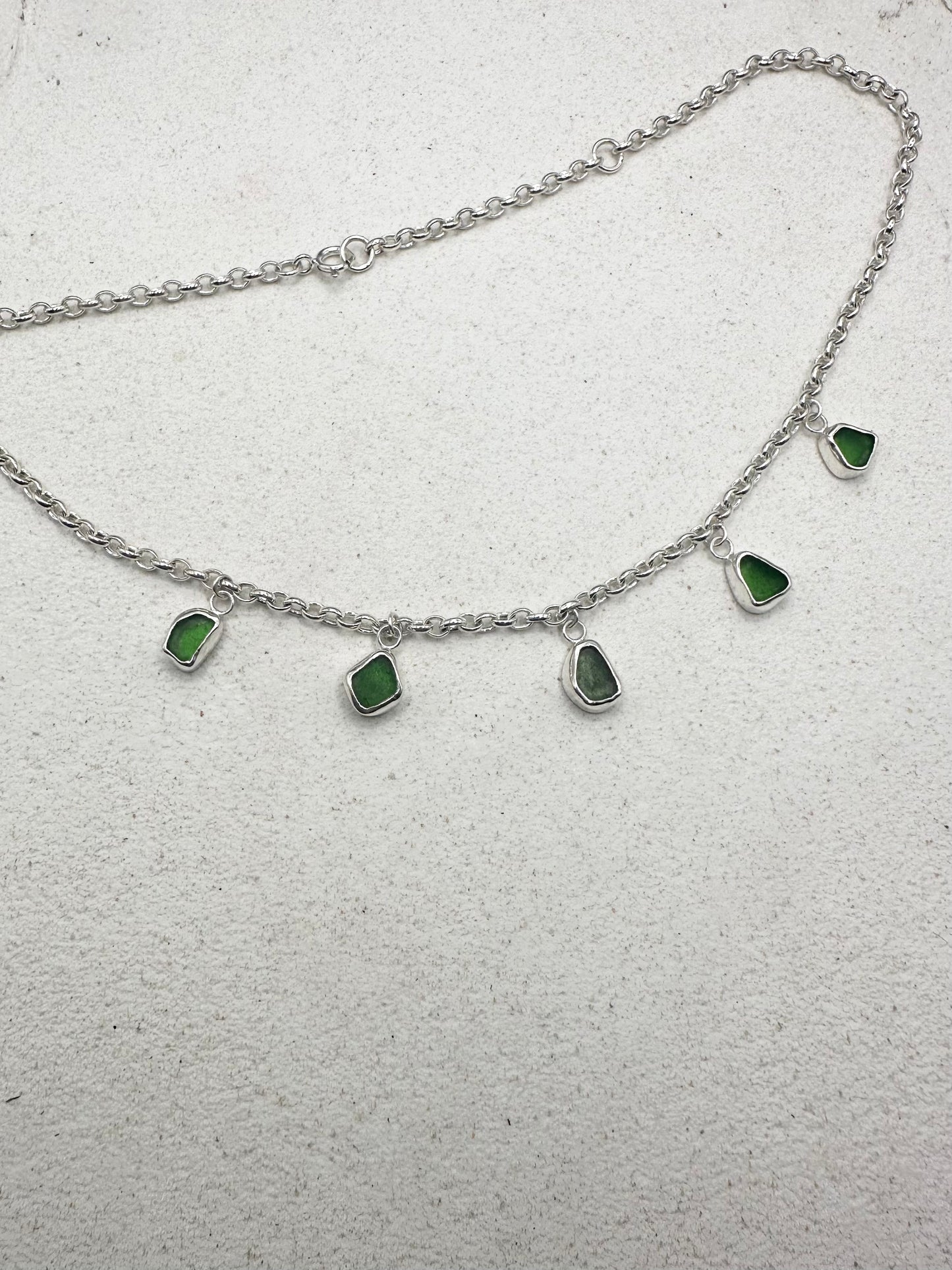 Seaglass Charm Necklace