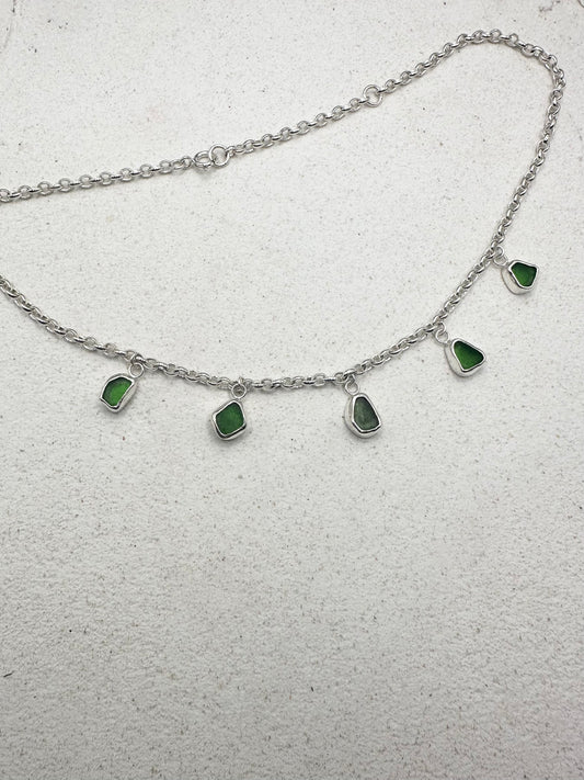 Seaglass Charm Necklace