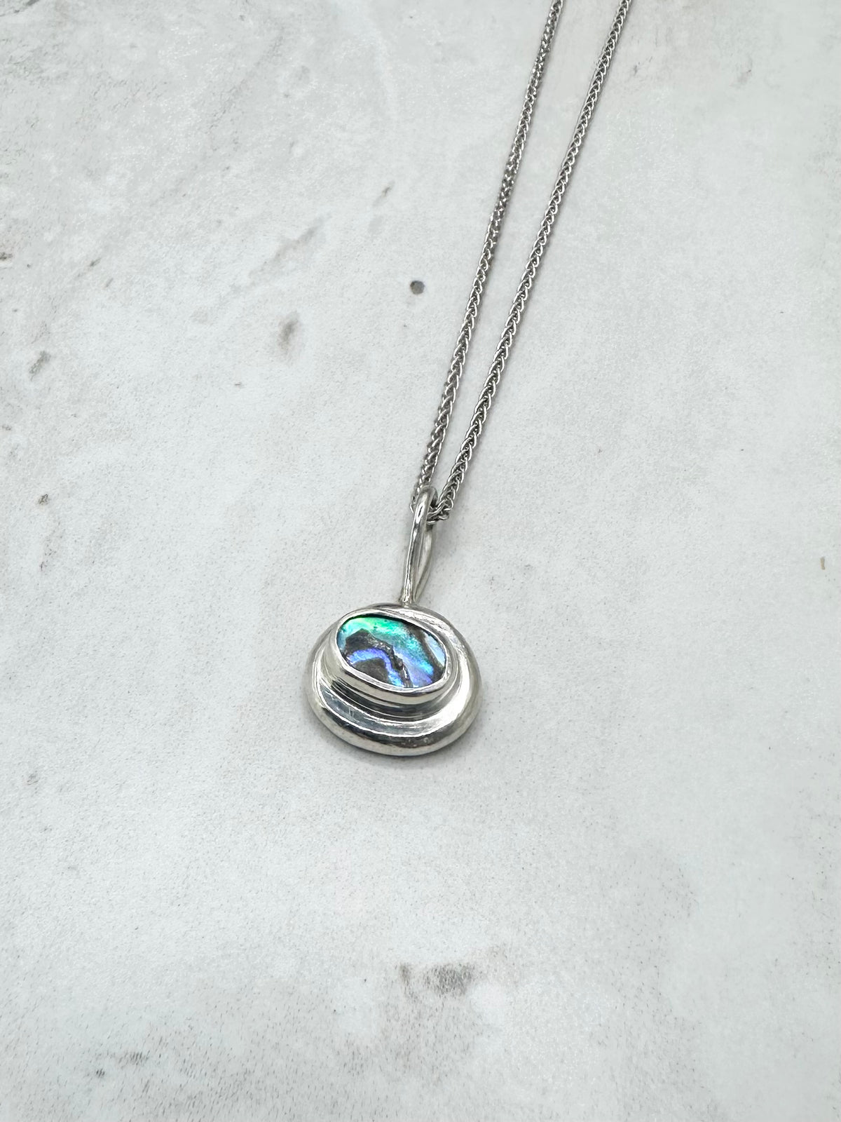 Abalone Sunseeker Pendant Silver