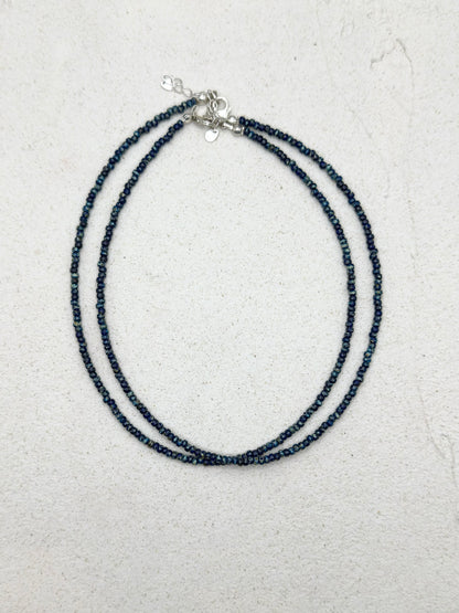 Dark Blue Necklace