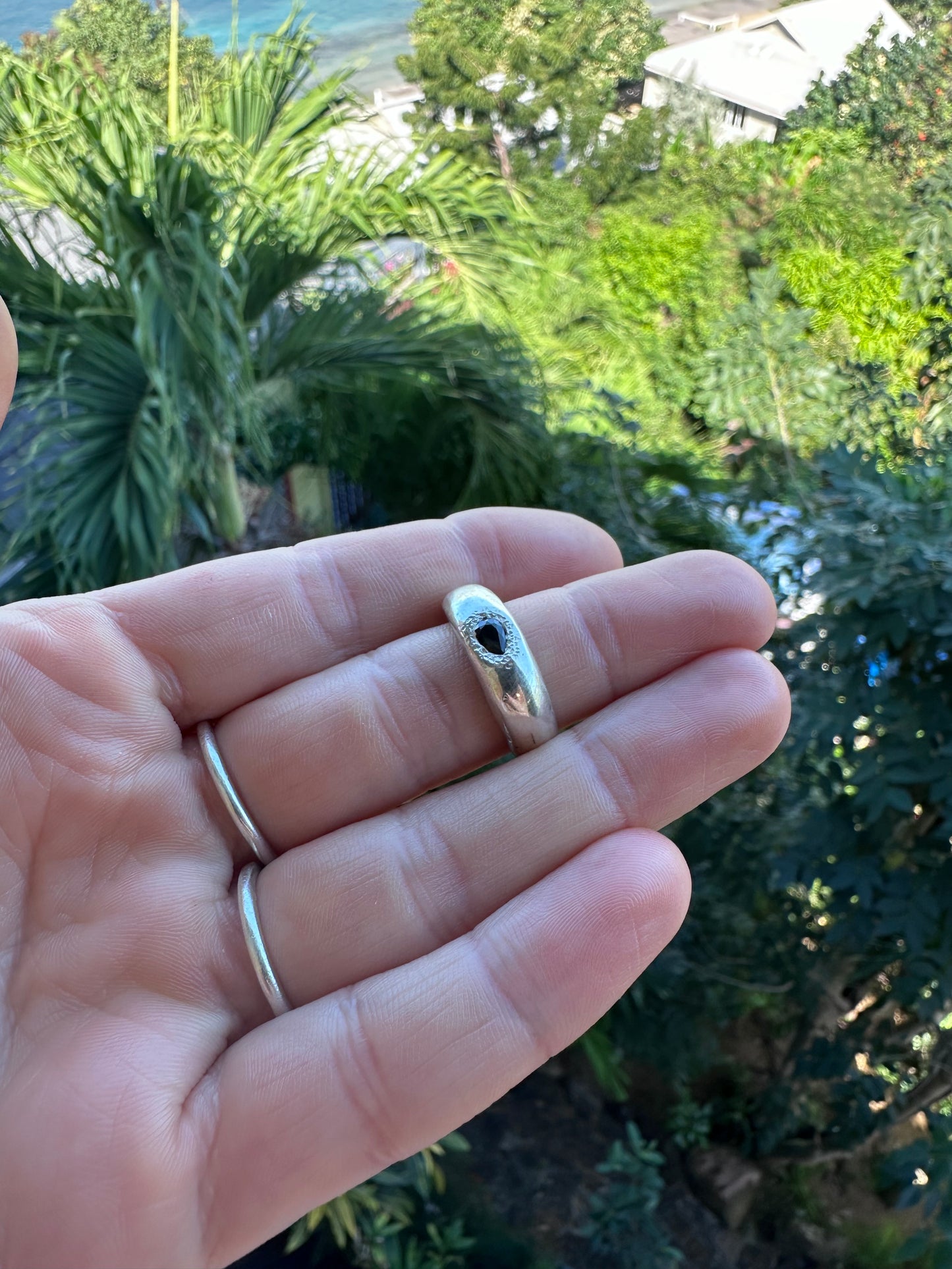 Sapphire Dome Ring