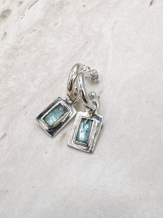 Kyanite Charms Silver