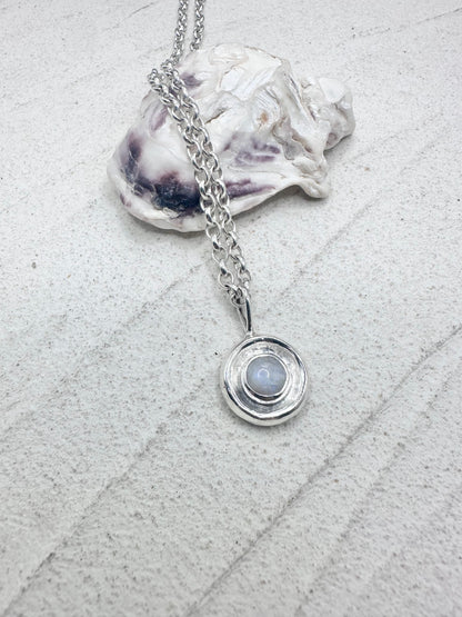 Moondance Pendant Silver & Moonstone