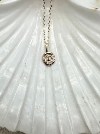 Molten Pendant Gold