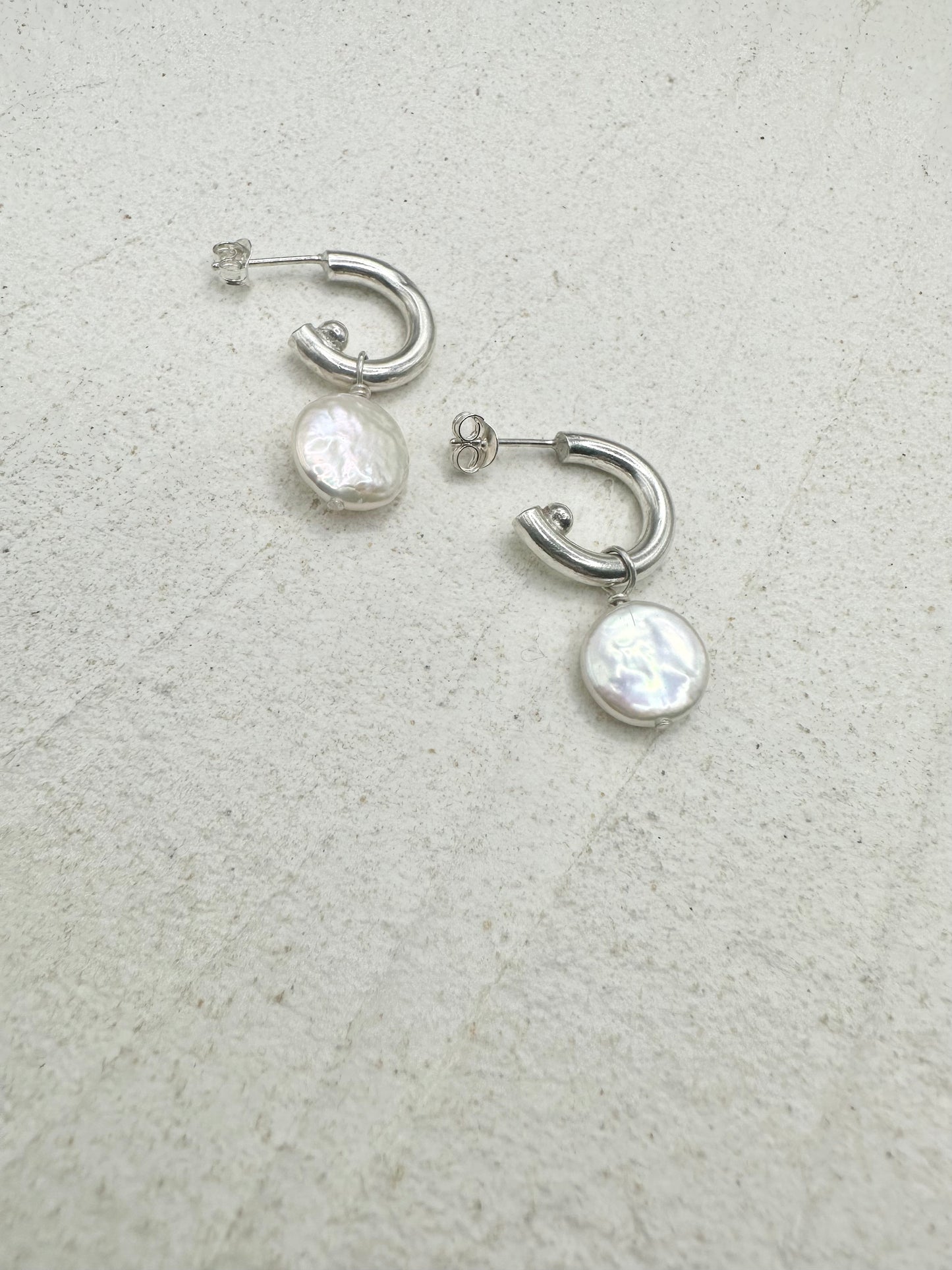 Ocean Pearl Charms Silver