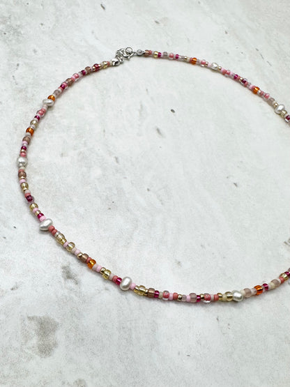 Sunrise Pearl Necklace