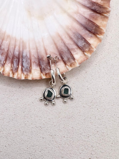 Sunseeker Seaglass Charms Silver