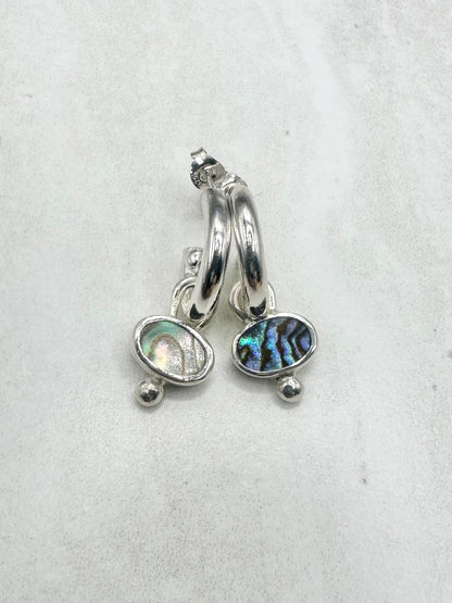 Abalone Charms Silver