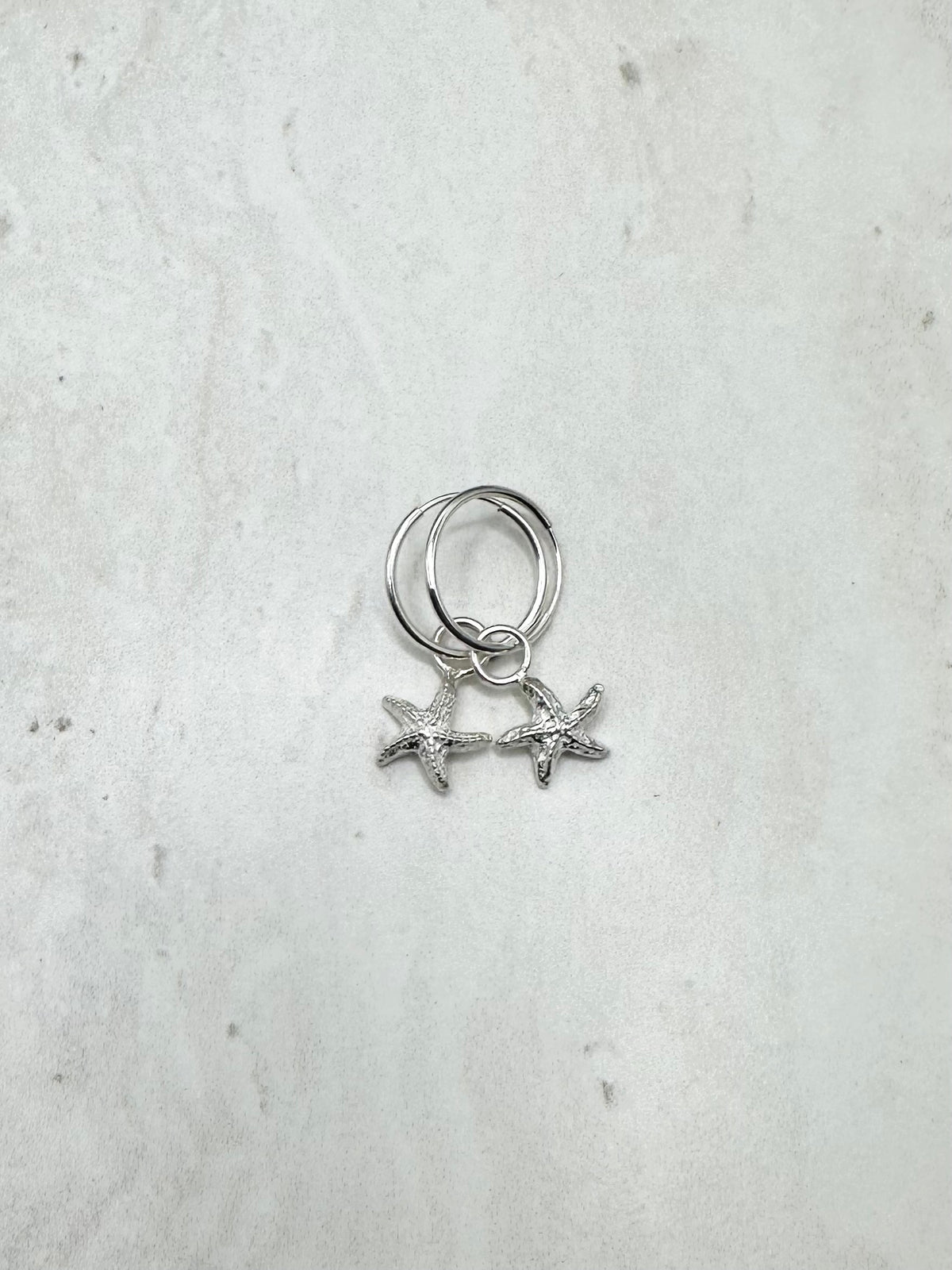 Starfish Charms Silver - SALE