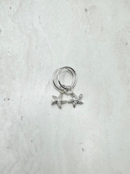 Starfish Charms Silver - SALE