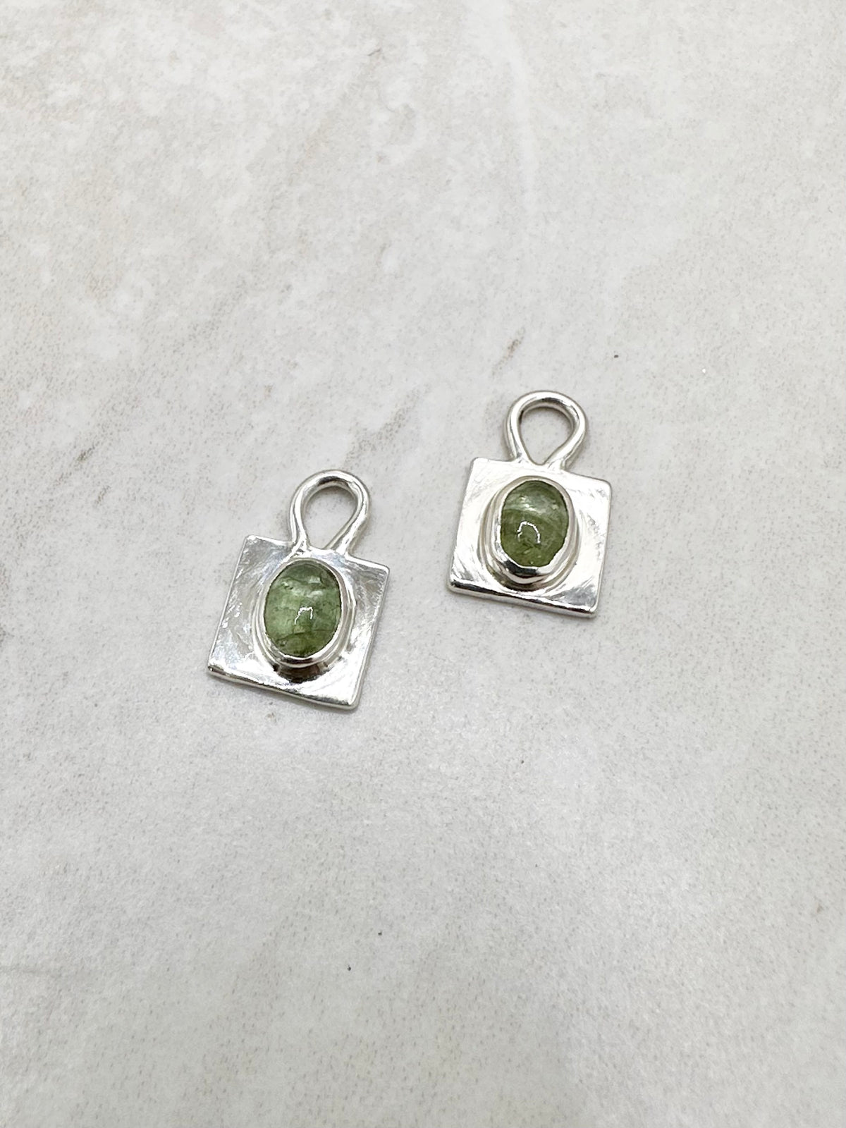Tourmaline Charms Silver