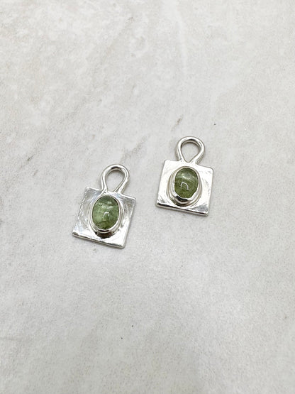 Tourmaline Charms Silver