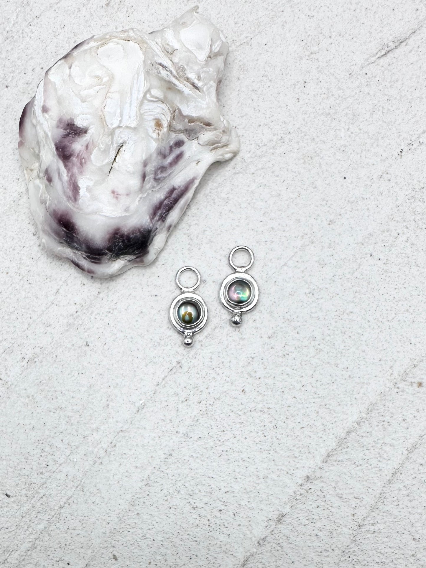 Abalone Sunseeker Charms Silver