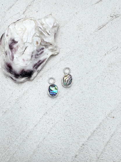 Abalone Charms Silver