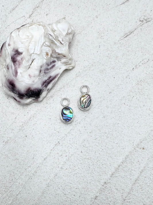 Abalone Charms Silver