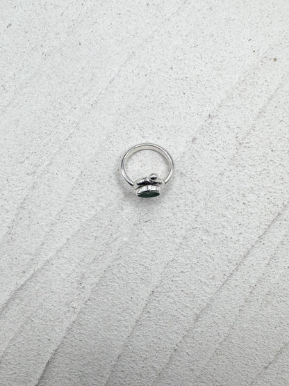 Light Teal Seaglass Ring