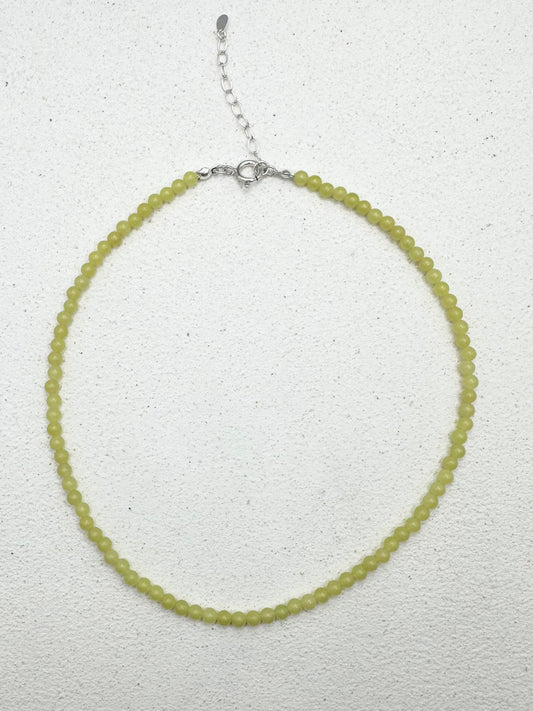 Lemon Jasper Necklace