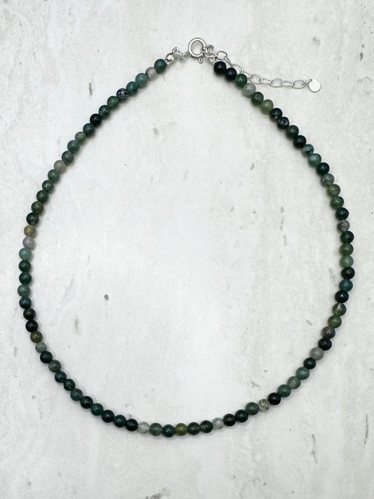 Moss Agate Necklace