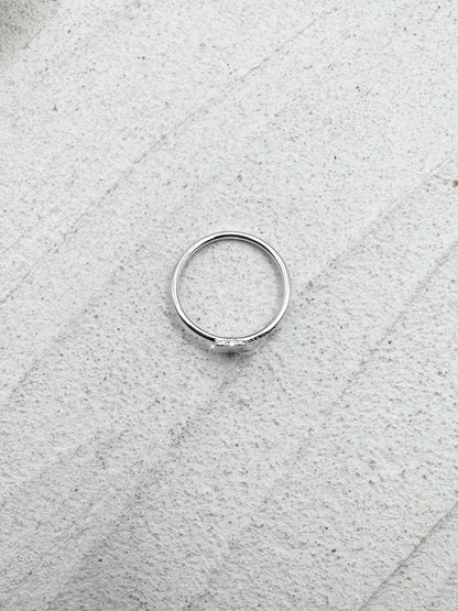 Sterling Silver Flower Ring