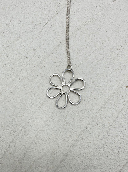 Sterling Silver Flower Power Pendant