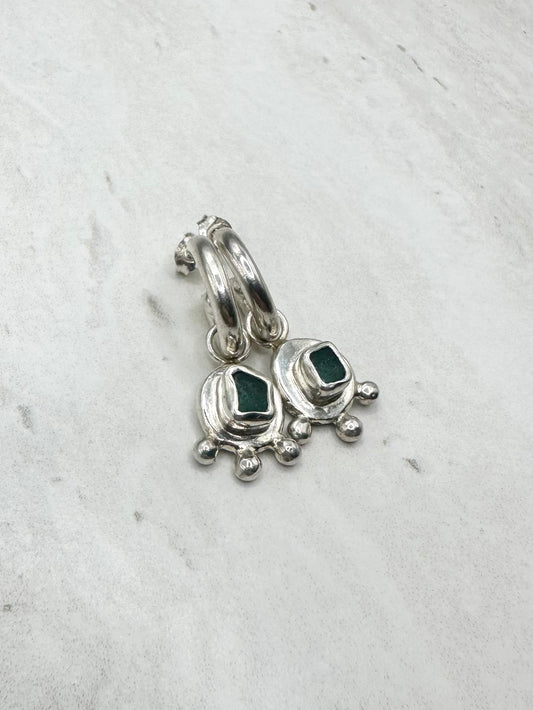 Sunseeker Seaglass Charms Silver