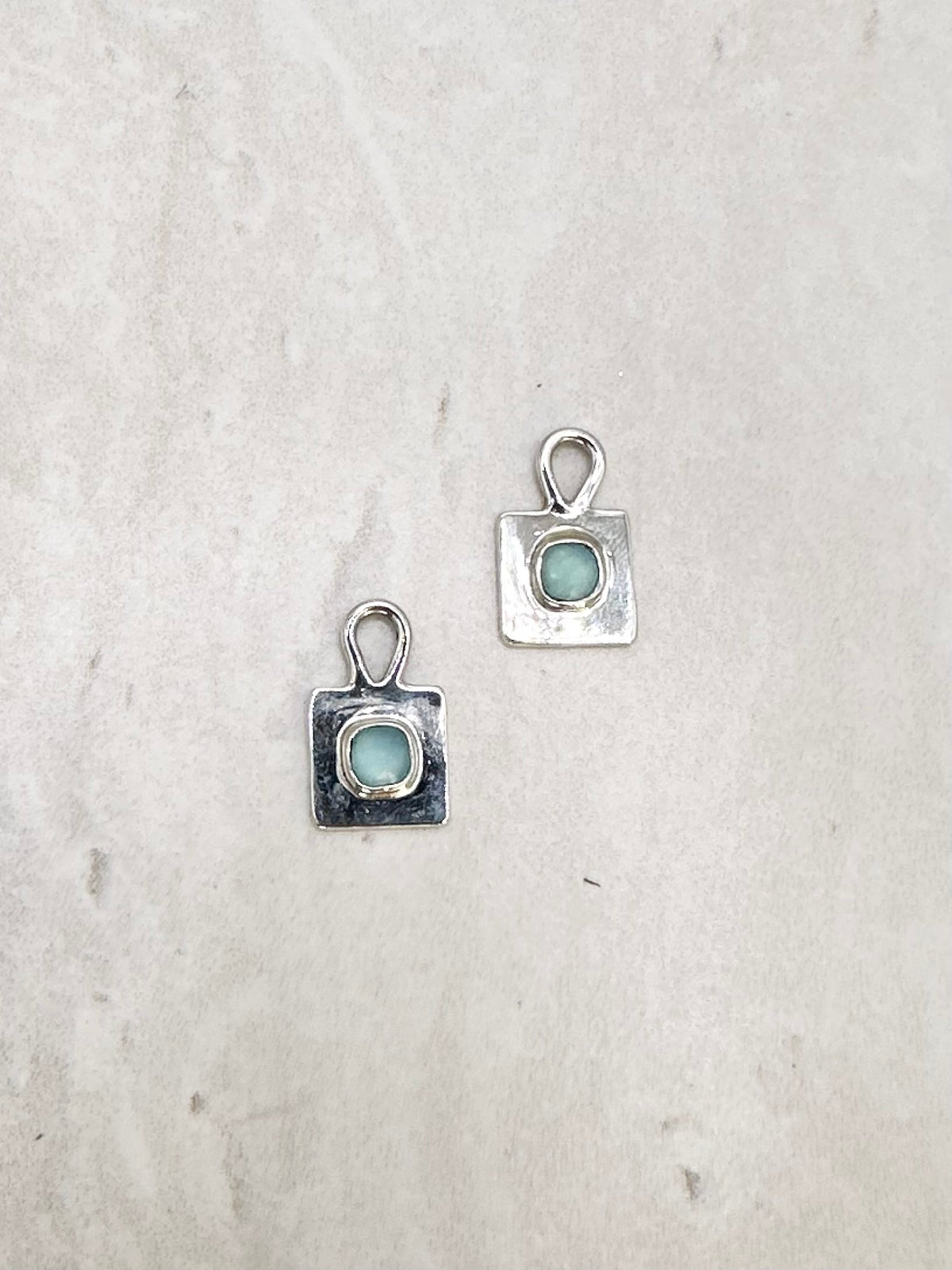 Chalcedony Charms Silver