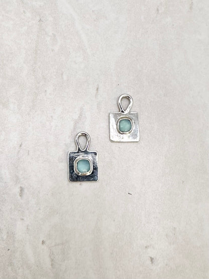 Chalcedony Charms Silver