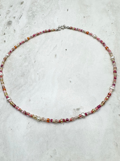 Sunrise Pearl Necklace