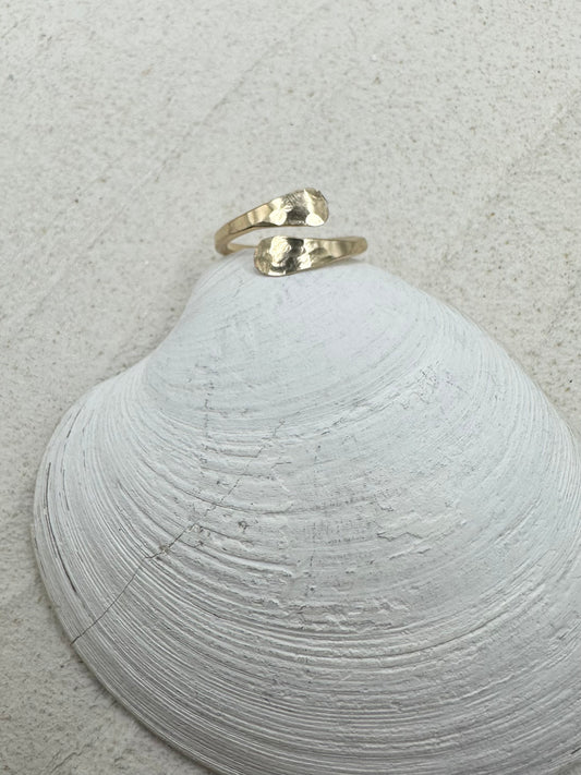 Gold Ocean Ring