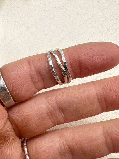 Sterling Silver Freeform Ring