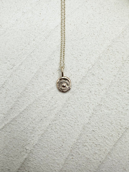 Molten Pendant Gold