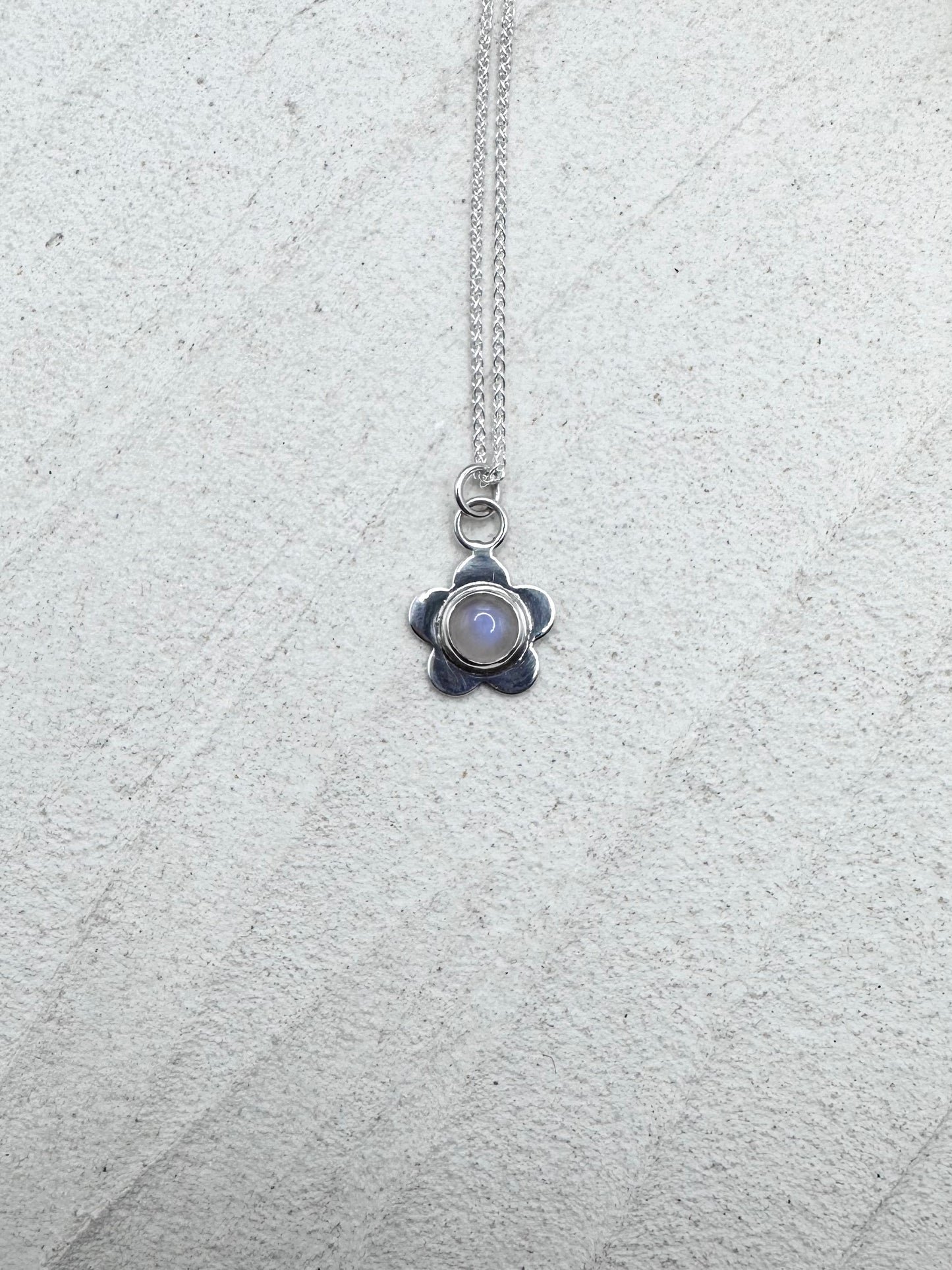 Flower Moonstone Pendant