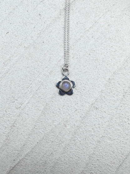 Flower Moonstone Pendant