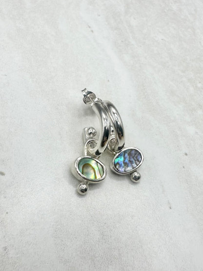 Abalone Charms Silver