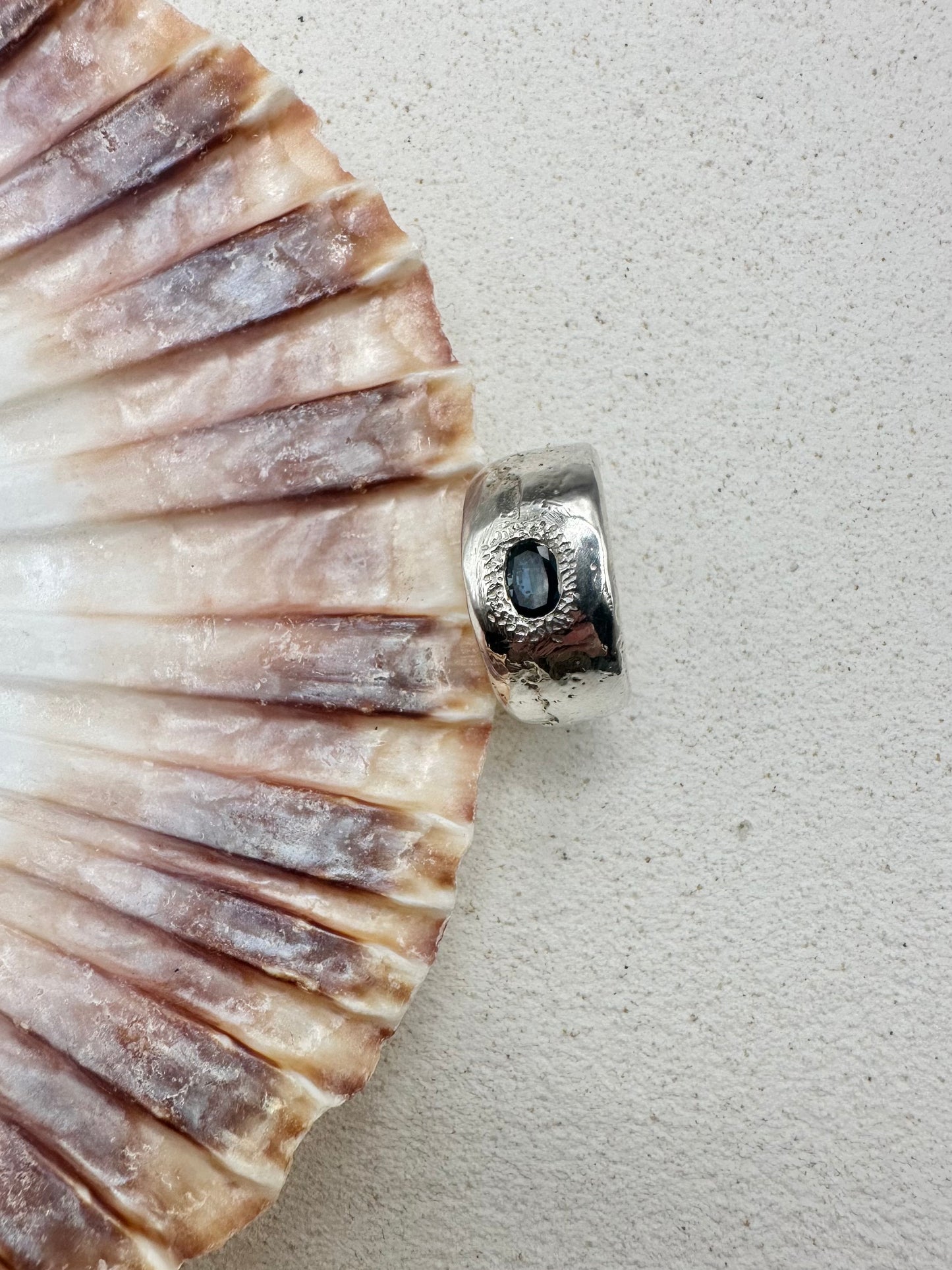 Chunky Sapphire Ring
