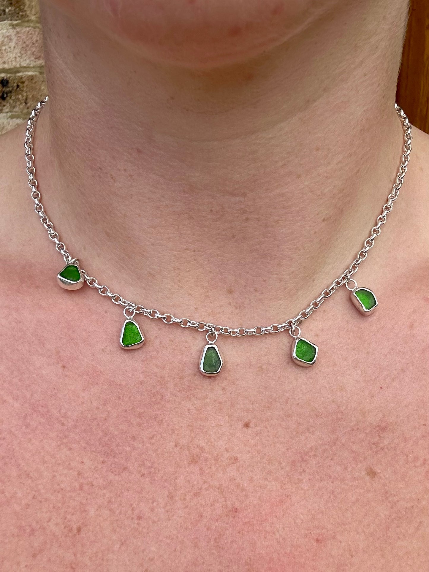 Seaglass Charm Necklace
