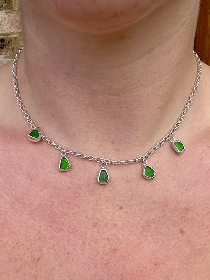 Seaglass Charm Necklace