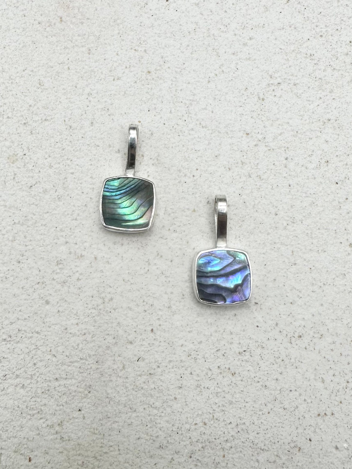 Abalone Pendant Silver