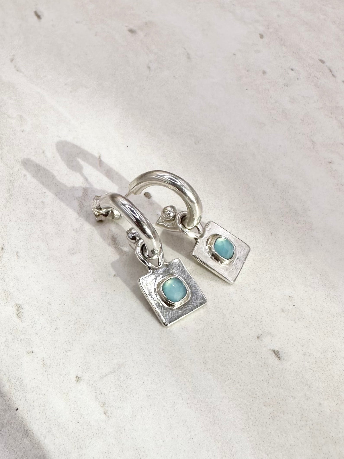 Chalcedony Charms Silver
