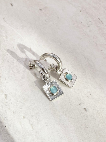 Chalcedony Charms Silver