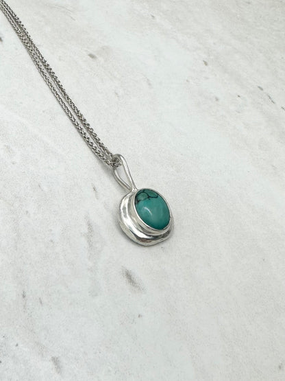 Turquoise Sunseeker Pendant Silver