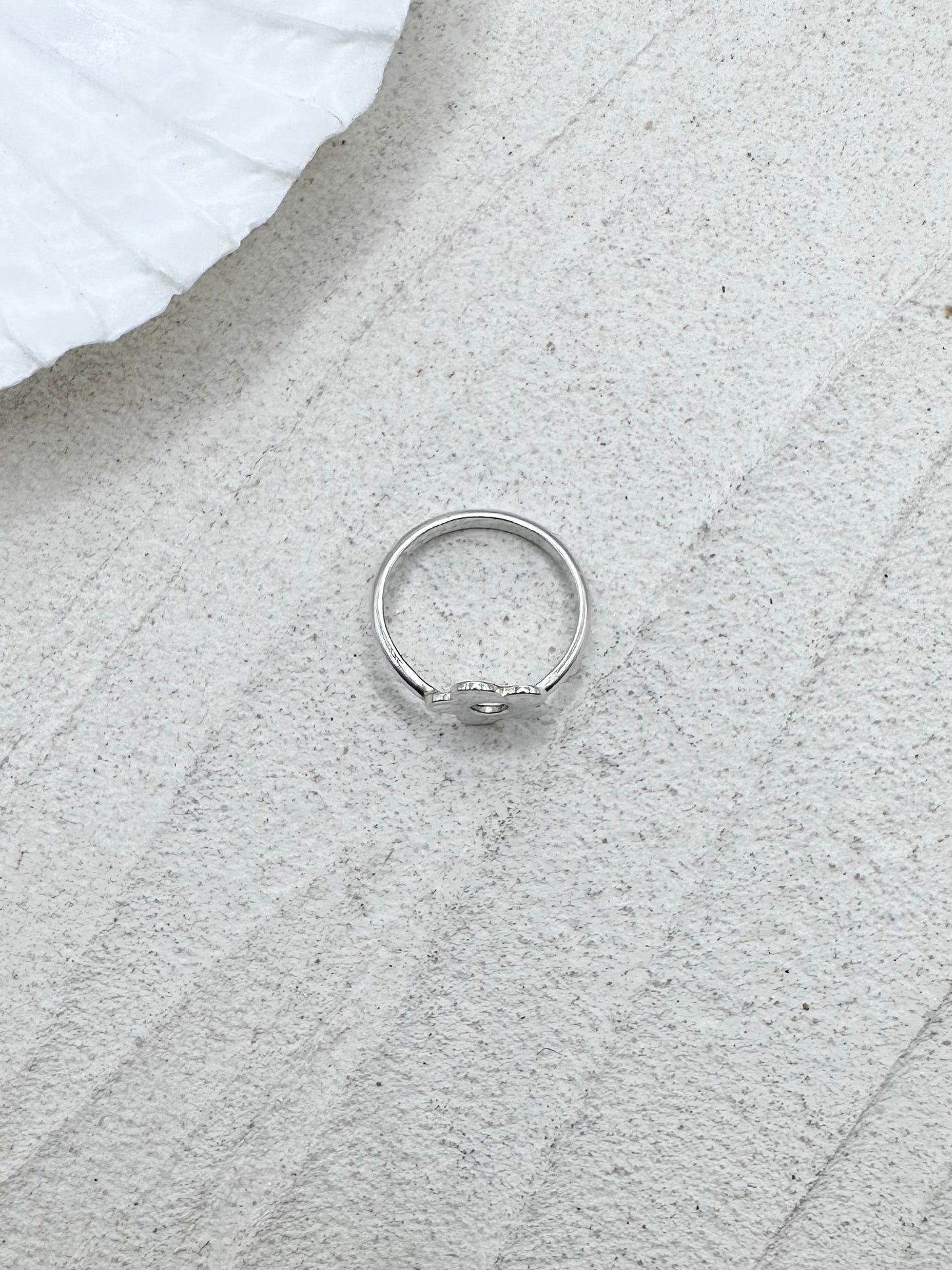 Sterling Silver Flower Ring