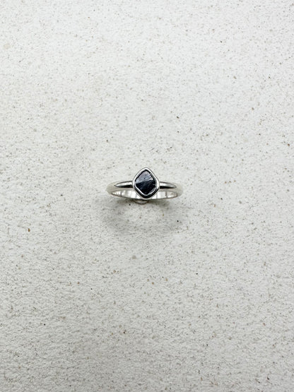 Mussel Shell Ring Silver