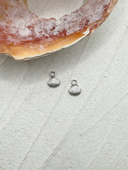Seashell Charms on Silver