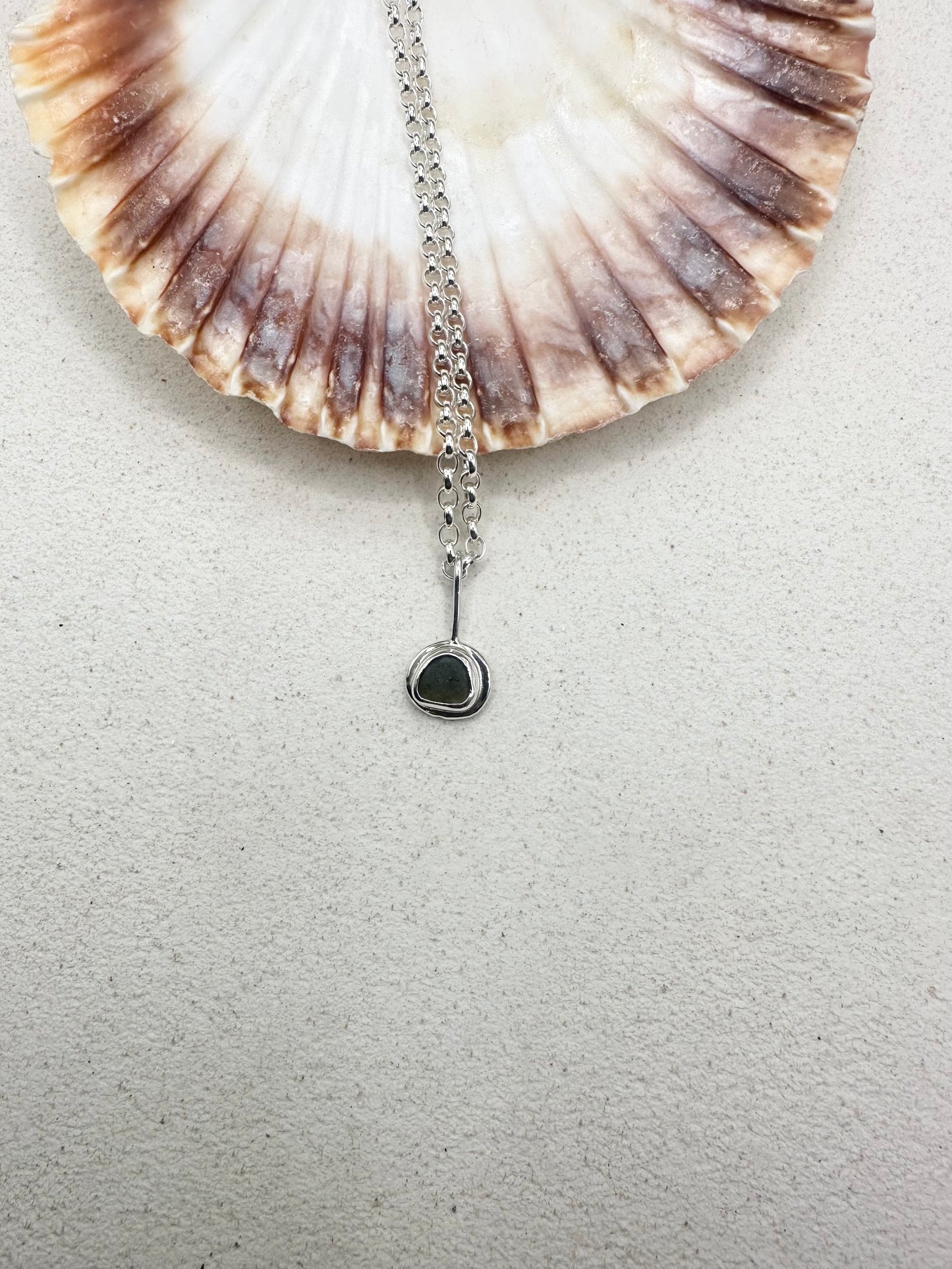 Green Sunseeker Pendant Silver